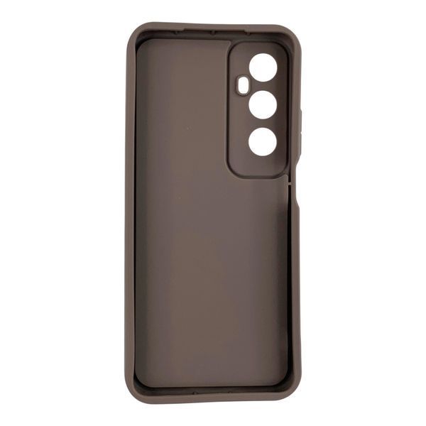 Чехол силиконовый Soft Touch для Realme C65 коричневый (Полная защита камеры) 0054116 фото