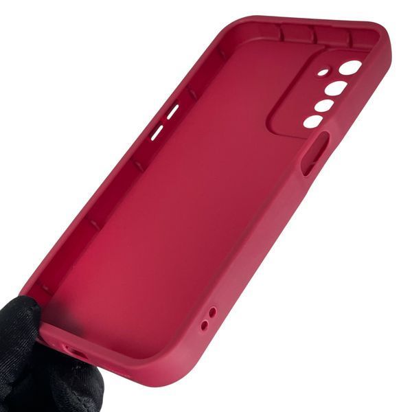 Чехол силиконовый Soft Touch с 3D принтом мема сибу для Realme 6s бордовый (Полная защита камеры) 0048214 фото