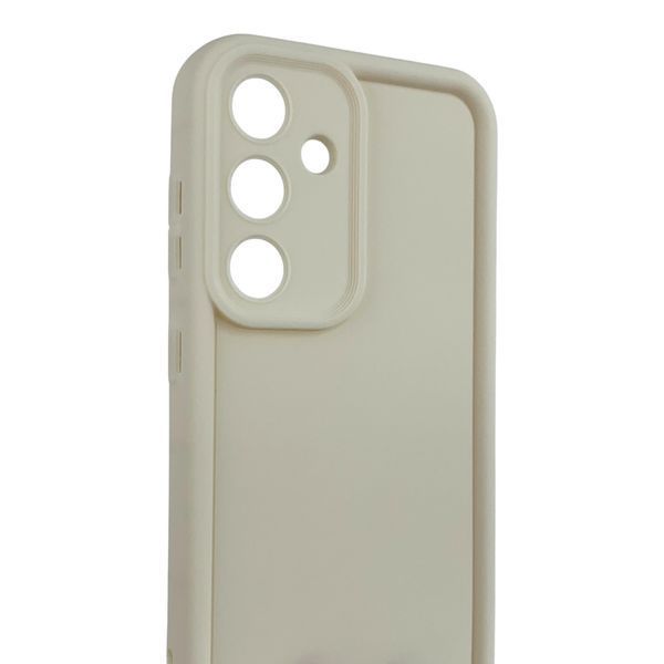 Чехол силиконовый Soft Touch для Samsung Galaxy S24 молочный (Полная защита камеры) 0054161 фото