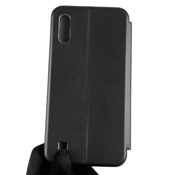 Чехол-книжка для Samsung Galaxy A10 SM-A105F с подставкой на самсунг а10 чёрная 0000491 фото