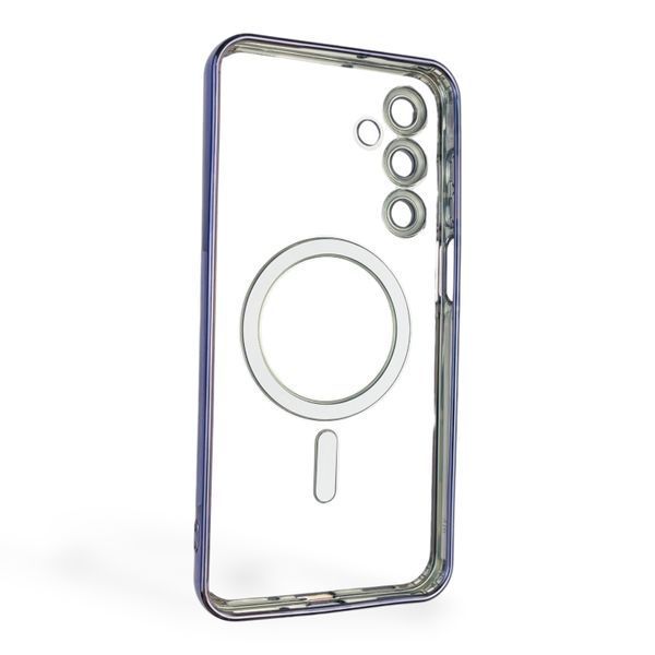 Чехол для Samsung Galaxy A16 (SM-A165) с линзами на камере с MagSafe на самсунг а16 сиреневый 0034458 фото