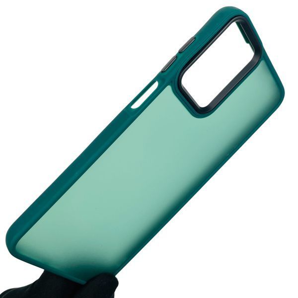 Чехол для Motorola Moto G22 PATW0031 противоударный матовый с высокими бортами на моторола г22 зелёный 0001411 фото