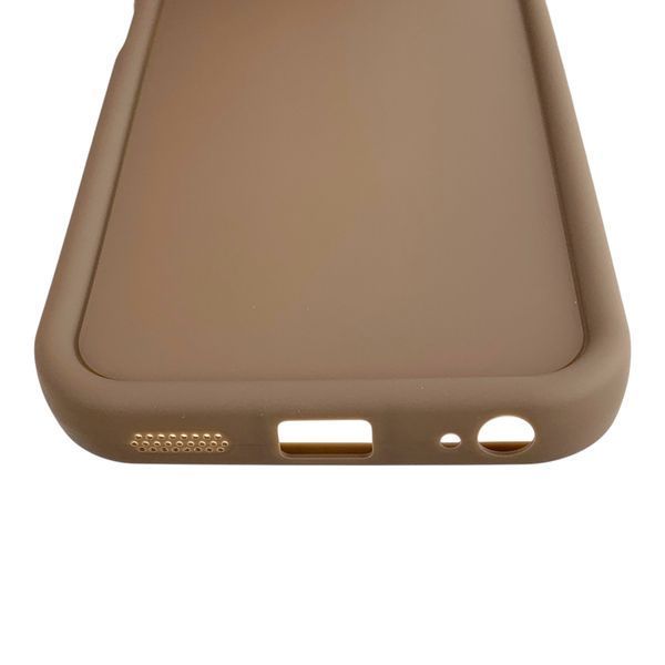 Чохол силіконовий Soft Touch для Tecno Spark 40C (KM4k) коричневий (Повний захист камери) 0054499 фото