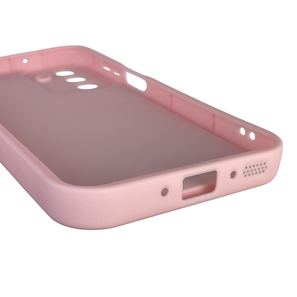 Чехол силиконовый Soft Touch с 3D принтом для Samsung Galaxy A26 (SM-A266) розовый (Полная защита камеры) 0040488 фото