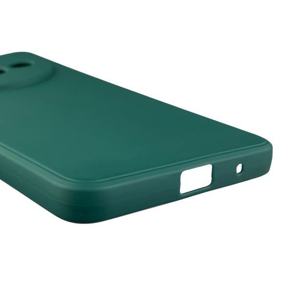 Чехол для Xiaomi Redmi A3 с квадратными гранями с защитой камеры на сяоми редми а3 зелёный 0012771 фото