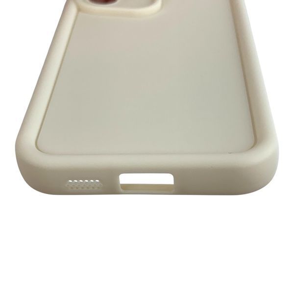 Чехол силиконовый Soft Touch для Samsung Galaxy S24 молочный (Полная защита камеры) 0054161 фото