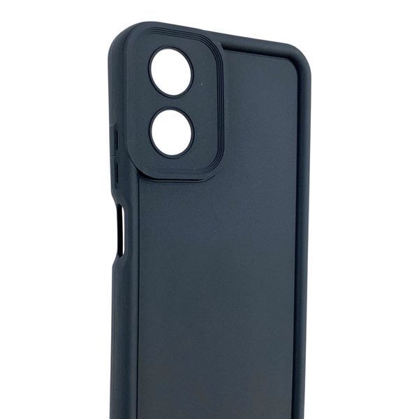 Чохол силіконовий Soft Touch для Motorola G04 чорний (Повний захист камери) 0054392 фото