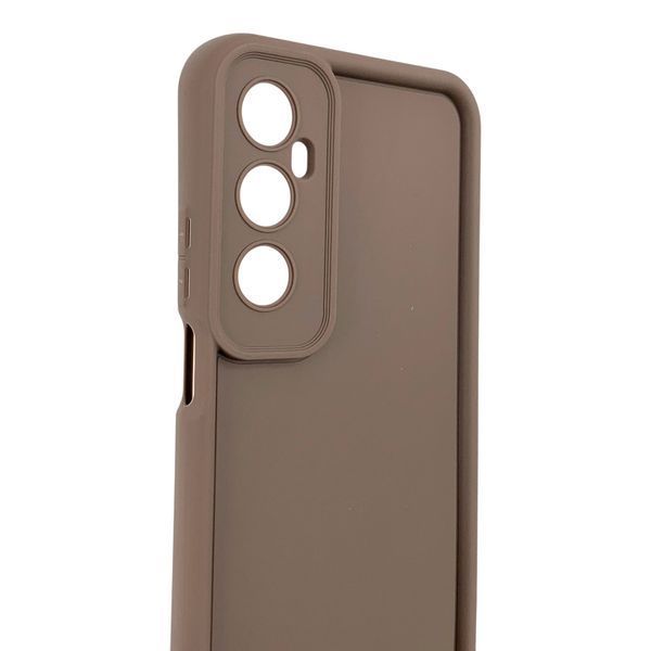 Чехол силиконовый Soft Touch для Realme C65 коричневый (Полная защита камеры) 0054116 фото