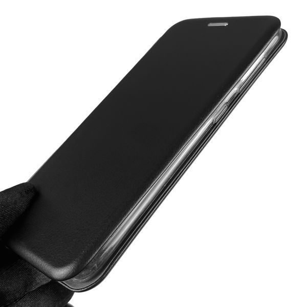 Чехол-книжка для Samsung Galaxy A10 SM-A105F с подставкой на самсунг а10 чёрная 0000491 фото