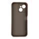 Чохол силіконовий Soft Touch для Tecno Spark 40C (KM4k) коричневий (Повний захист камери) 0054499 фото 2