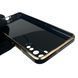 Чохол для OnePlus Nord з кільцем MagSafe із золотою окантовкою на ванплас норд чорний gs1 0022174 фото 5