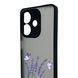 Чехол для телефона Oppo A3 с 3D принтом лаванда с бабочками с высокими бортами черный 0059305 фото 4