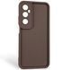 Чехол силиконовый Soft Touch для Realme C65 коричневый (Полная защита камеры) 0054116 фото 1