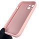 Чохол силіконовий оригінальний Soft Touch з 3D принтом злого кота для Apple iPhone 13 рожевий (Повний захист камери) 0046203 фото 3