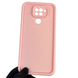 Чехол силиконовый Soft Touch для Xiaomi Redmi Note 9 розовый (Полная защита камеры) 0040063 фото 1