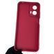 Чехол силиконовый Soft Touch с 3D принтом для Motorola Moto G04 (XT2421-2) бордовый (Полная защита камеры) 0044531 фото 2