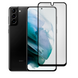 Защитное стекло МАТОВОЕ для телефона Samsung Galaxy S21 5G (SM-G991U) противоударное на самсунг с21 5г черное 0039061 фото 1