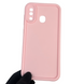 Чохол силіконовий Soft Touch для Samsung Galaxy A20 (SM-A205F) рожевий (Повний захист камери) 0039566 фото 1