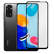 Защитное стекло для телефона Xiaomi Redmi Note 11 5G противоударное на сяоми редми нот 11 5г черное 0038440 фото 1