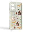 Чохол силіконовий Soft Touch з 3D принтом Атрибути Гаррі Поттера для Samsung Galaxy S26 молочний (Повний захист камери)