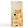 Чохол силіконовий Soft Touch з 3D принтом мему сібу для Apple iPhone 8 молочний (Повний захист камери) 0048325 фото