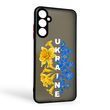 Чехол для телефона Samsung Galaxy A05S (SM-A057) с 3D принтом патриотическим с высокими бортами на самсунг а05с черный