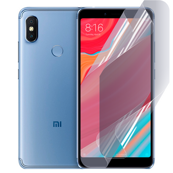 Плёнка гидрогелевая для Xiaomi Redmi Y2 глянцевая на Сяоми редми у2 прозрачная 0011679 фото