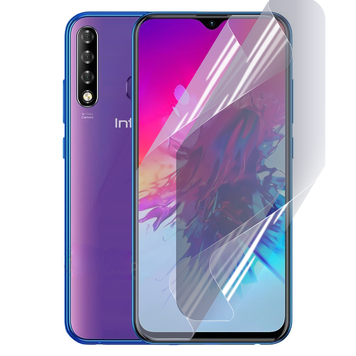 Плёнка гидрогелевая для Infinix Smart 3 Plus МАТОВАЯ противоударная на инфиникс смарт 3 плюс прозрачная 0035335 фото