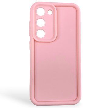 Чехол силиконовый Soft Touch для Samsung Galaxy S23 розовый (Полная защита камеры) 0054060 фото