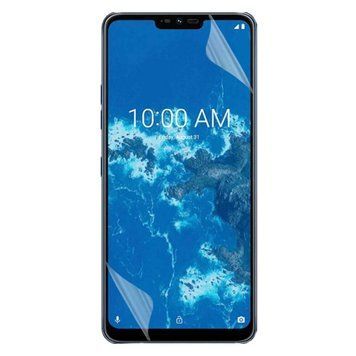 Антишпион приватная плёнка гидрогелевая для LG G7 One на лг г7 ван прозрачная 0030338 фото
