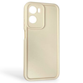Чехол силиконовый Soft Touch для Motorola E15 молочный (Полная защита камеры) 0044146 фото