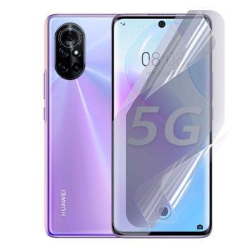 Плівка гідрогелева для Huawei nova 8 Pro глянсова на хуавей нова прозора 0009227 фото