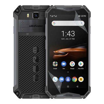 Плёнка гидрогелевая для Ulefone Armor 3W МАТОВАЯ на улефон армор 3в прозрачная 0007251 фото