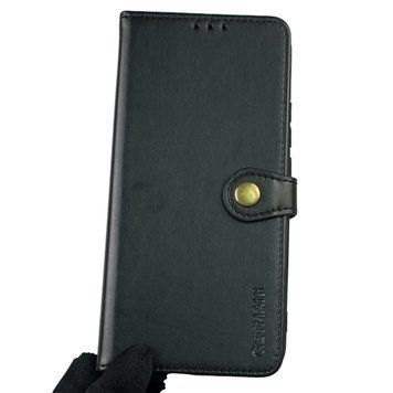 Чохол-книжка для Tecno Spark 6 Go (KE5) з магнітною застібкою з підставкою на техно спарк 6 Go чорна 0011974 фото