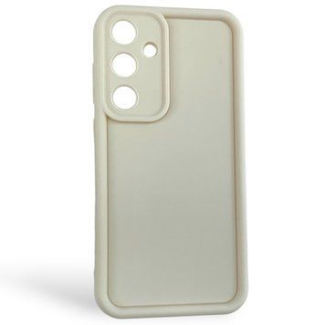 Чехол силиконовый Soft Touch для Samsung Galaxy S24 Plus молочный (Полная защита камеры) 0054167 фото