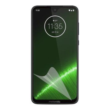 Антишпигун приватна плівка гідрогелева для Motorola Moto G7 Plus протиударна на моторола мото г7 плюс прозора 0028488 фото