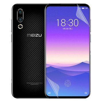 Плёнка гидрогелевая для Meizu 16S МАТОВАЯ на мейзу 16с прозрачная 0005949 фото