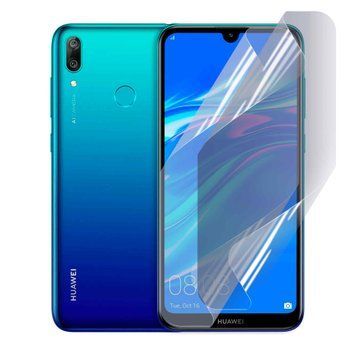 Антишпигун приватна плівка гідрогелева для Huawei Y7 2019 протиударна на хуавей у7 2019 прозора 0028538 фото