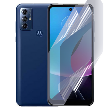 Антишпигун приватна плівка гідрогелева для Motorola Moto g Play на моторола мото г плей прозора 0030088 фото
