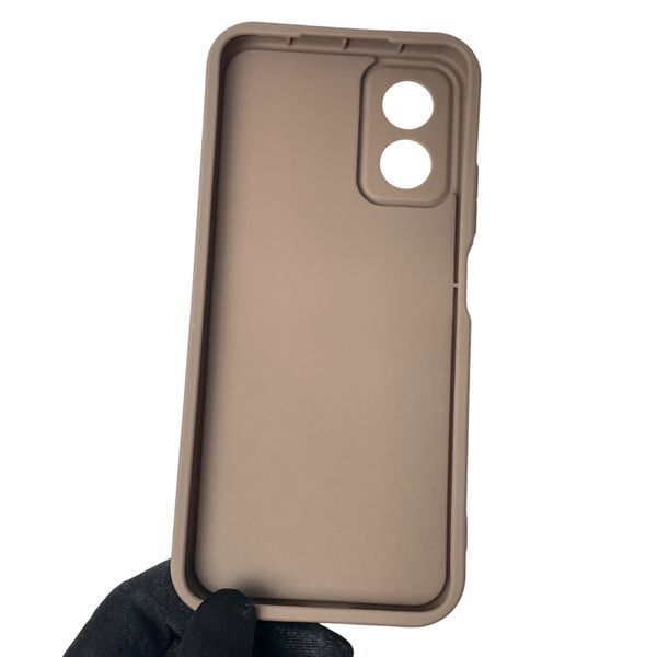 Чехол силиконовый Soft Touch с 3D принтом для OPPO A38 4G (CPH2579) коричневый (Полная защита камеры) 0044687 фото