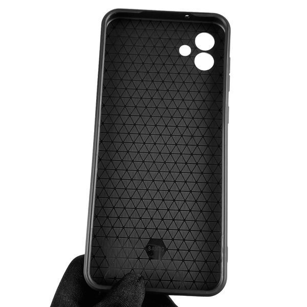 Чохол для Samsung Galaxy A04 SM-A045F броньований з кільцем-тримачем підставкою зі шторкою на камері на самсунг а04 чорний 0000193 фото