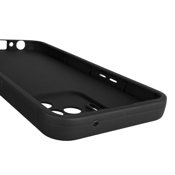 Чехол силиконовый Soft Touch с 3D принтом для Oppo Reno 5 Lite черный (Полная защита камеры) 0040323 фото