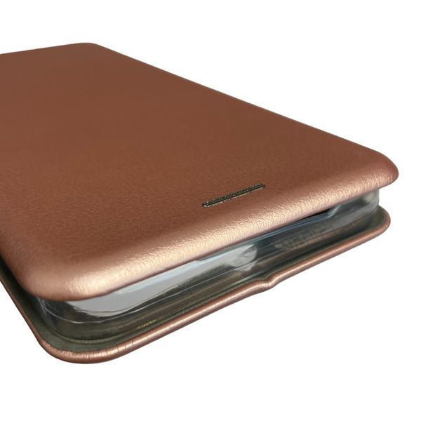 Чехол-книжка для TECNO Spark 10C KI5m с подставкой на техно спарк 10с розовое золото 0002516 фото