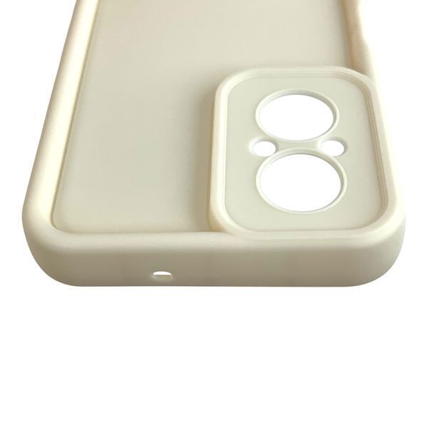 Чехол силиконовый Soft Touch для Realme C67 4G молочный (Полная защита камеры) 0054111 фото