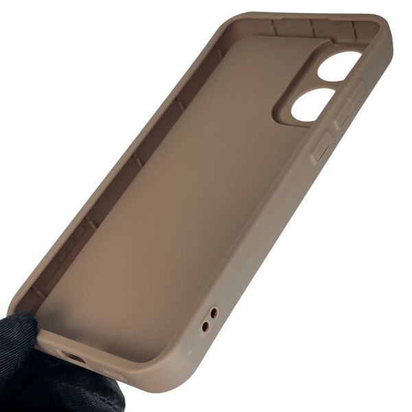 Чохол силіконовий Soft Touch з 3D принтом чарівна мінні маус для OPPO A78 4G коричневий (Повний захист камери) 0050492 фото