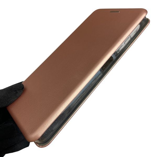 Чехол-книжка для TECNO Spark 10C KI5m с подставкой на техно спарк 10с розовое золото 0002516 фото