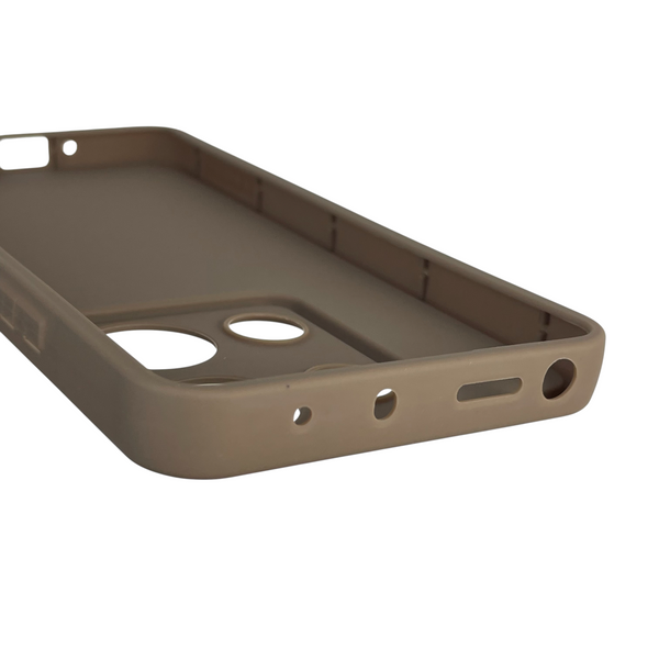 Чохол силіконовий Soft Touch з 3D принтом для Xiaomi Redmi Note 14S коричневий (Повний захист камери) 0040913 фото