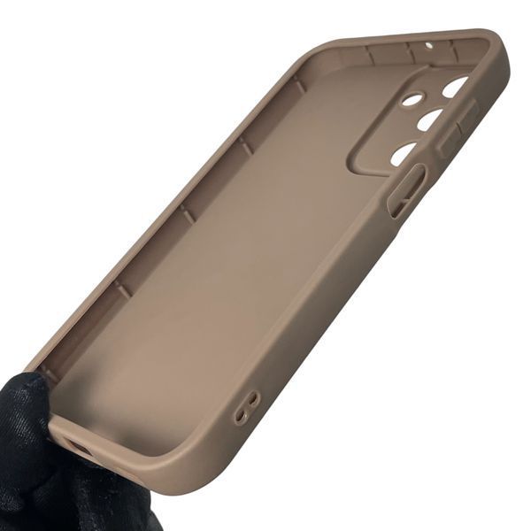 Чехол силиконовый Soft Touch с 3D принтом смешного теда мишки для Samsung Galaxy A25 5G (SM-A256B) коричневый (Полная защита камеры) 0049191 фото