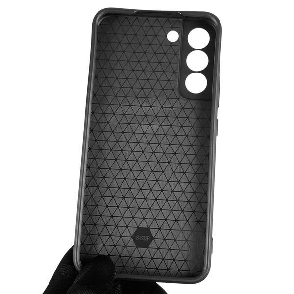 Чохол для Samsung Galaxy S22 Plus (SM-S906B) броньований з кільцем зі шторкою на самсунг с22 плюс чорний 0007928 фото