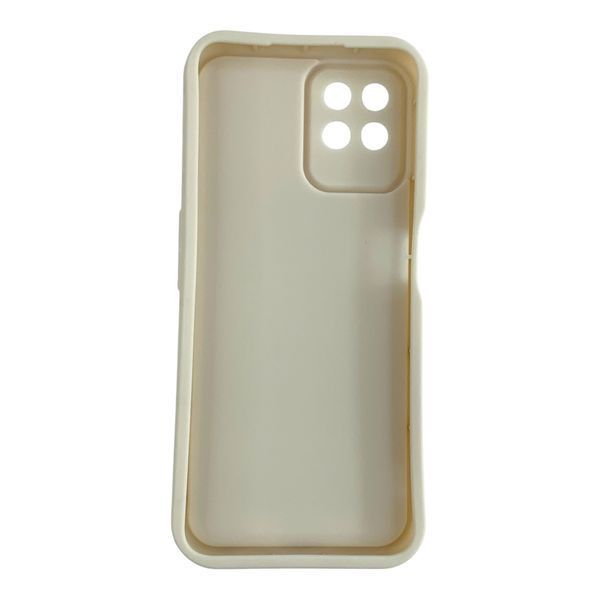 Чехол силиконовый Soft Touch для Realme 8i молочный (Полная защита камеры) 0054348 фото